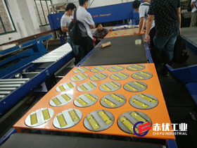 斜擺輪分揀機